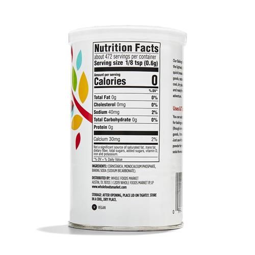 Levure chimique Whole Foods Market, 10 oz