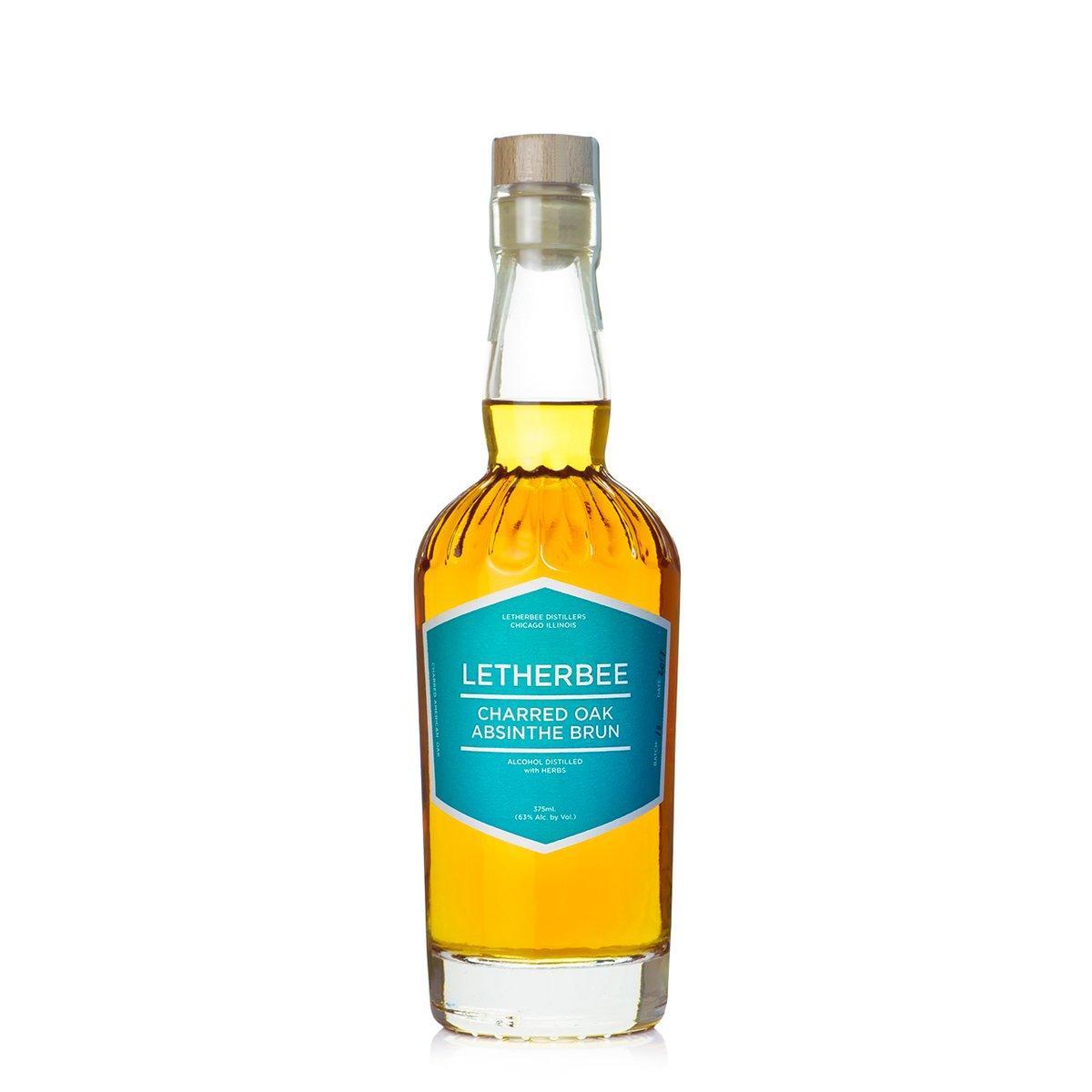 Letherbee Distillers - Absinthe Brun Fût de Chêne Carbonisé (375ML)