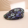 Béret à fleurs à paillettes – Chapeau de peintre tendance pour femme | Style décontracté et extérieur