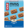 Clif Bar Minis - Pépites de chocolat - À base d'avoine biologique - 4 g de protéines - Sans OGM - D'origine végétale - Barres énergétiques format mini - 28 g (lot de 20)