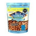 Blue Diamond Almonds Amandes, noix de collation légèrement salées à faible teneur en sodium, sac refermable de 450 g (paquet de 1)