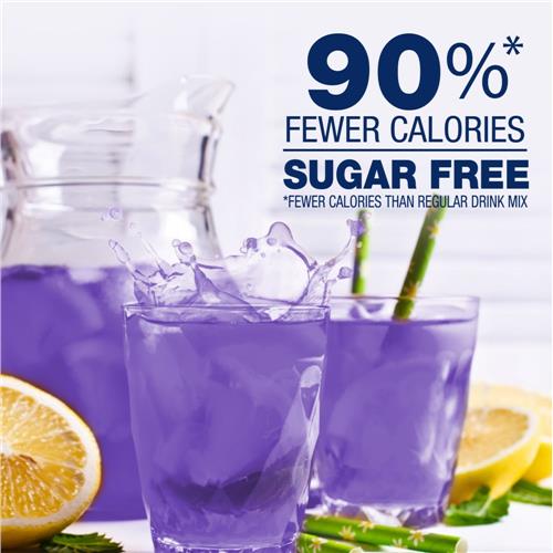 Kroger Lite Zéro Sucre Mélange pour Boisson Goût Raisin Sachets 6 sachets