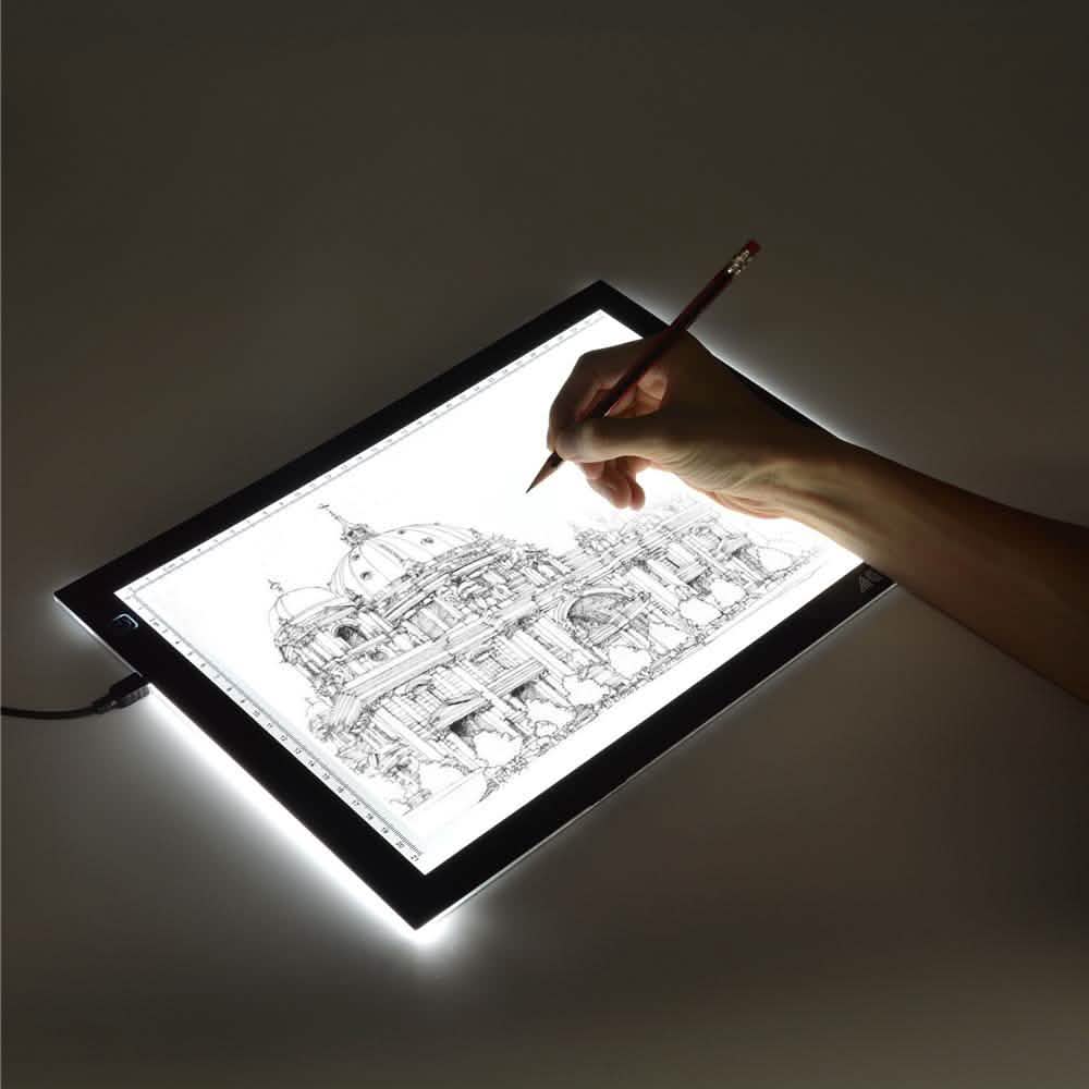 Tablette lumineuse de traçage LED A4