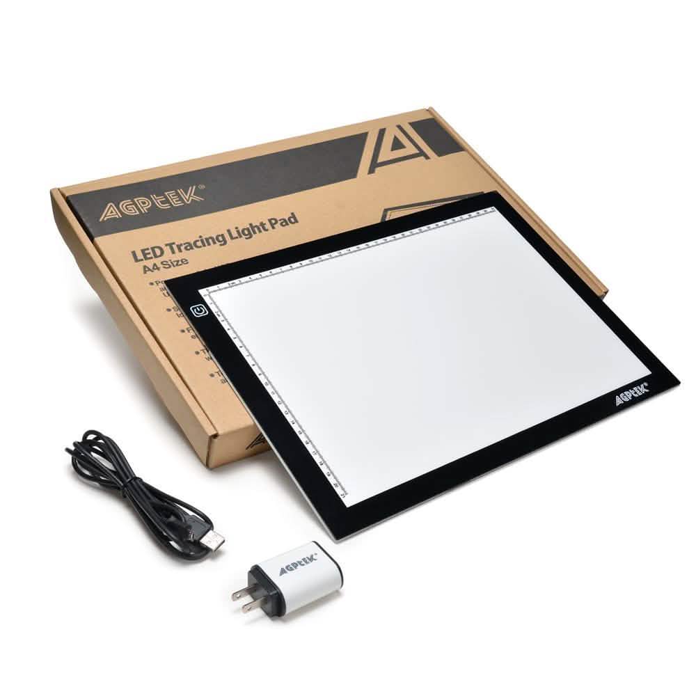 Tablette lumineuse de traçage LED A4