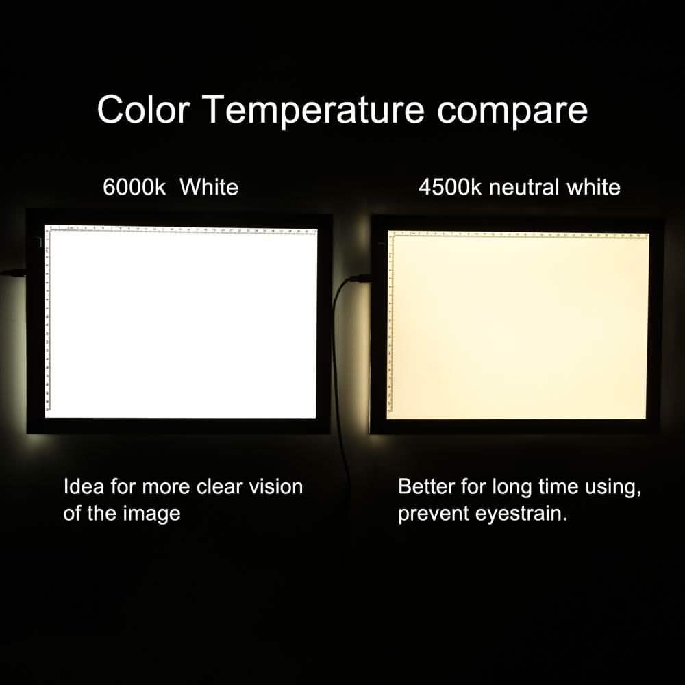 Tablette lumineuse de traçage LED A4