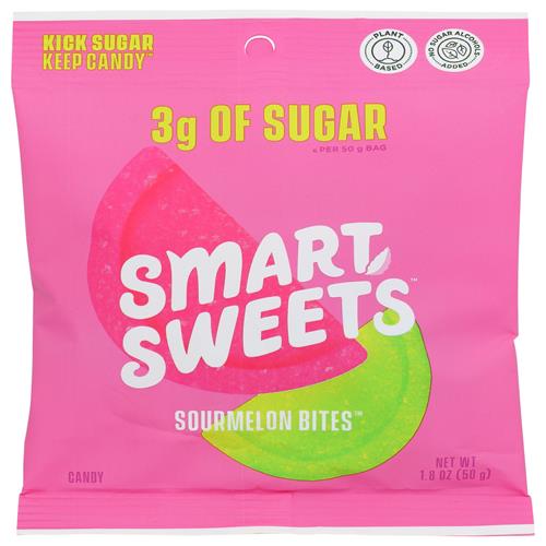 Bonbons Gélifiés Pastèque Acidulée Smart Sweets, 50g