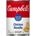 Soupe aux nouilles et au poulet condensée Campbell’s, 25 % moins de sodium, conserve de 305 g