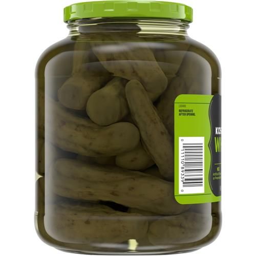 Cornichons entiers casher Kroger 1,36 L