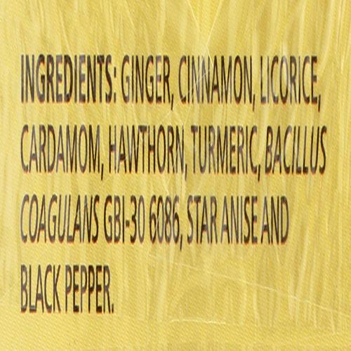 Tisane Celestial Seasonings Gingembre & Probiotiques, 16 sachets