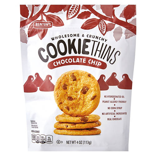 Biscuits minces aux brisures de chocolat Benton's, 113 g