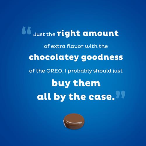 Biscuits sandwich au chocolat Oreo recouverts de fudge, 223 g