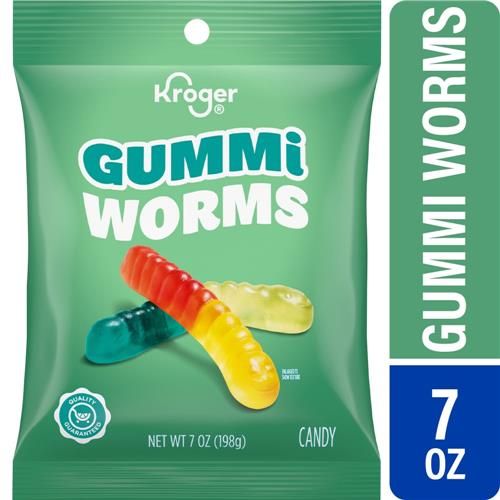 Sac de bonbons Kroger vers gommeux 7 oz