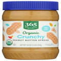Beurre de cacahuètes croquant biologique Whole Foods Market, 453 g