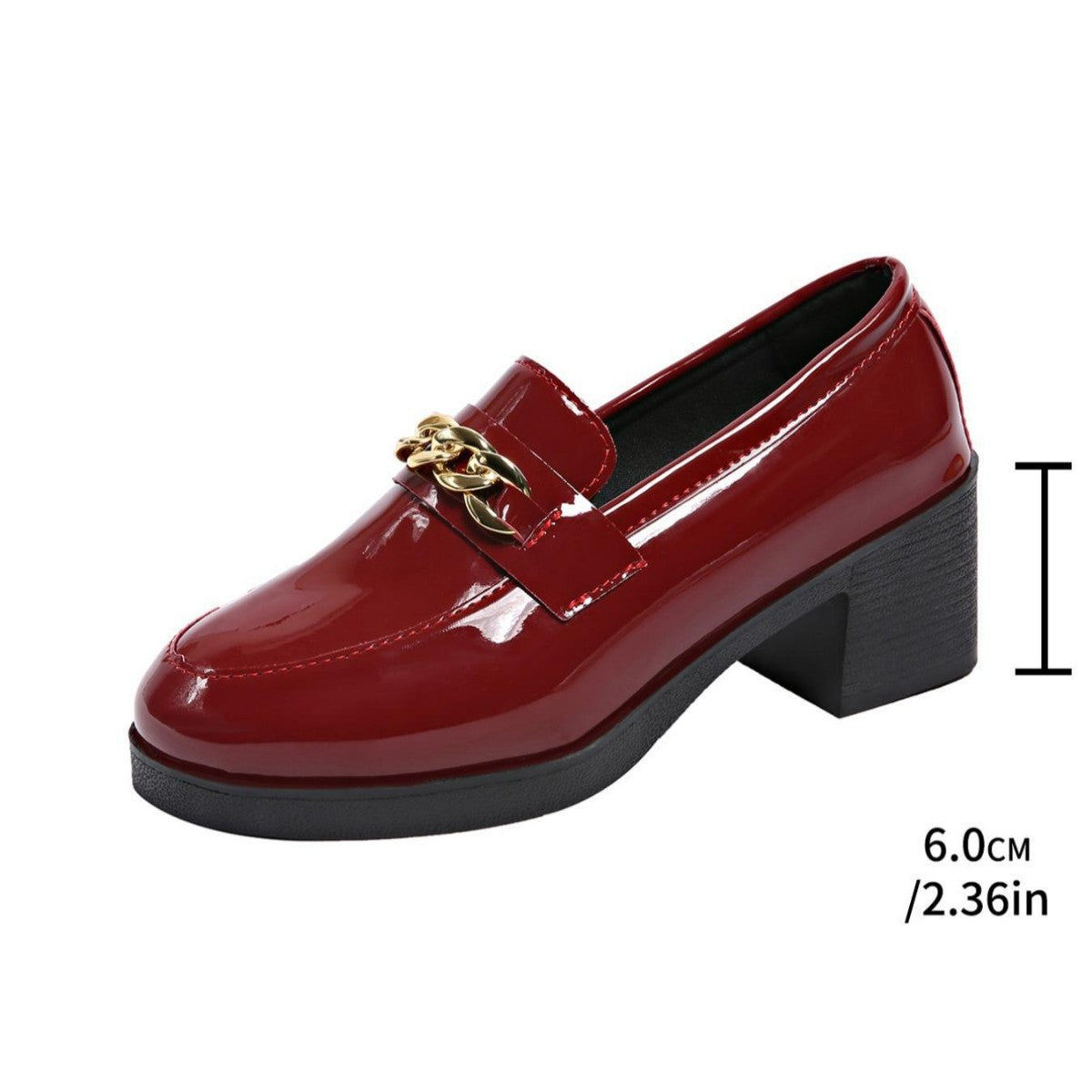 Escarpins Femme Bout Rond Talon Bas Nœud Papillon – Chaussures Décontractées en PU Grande Taille