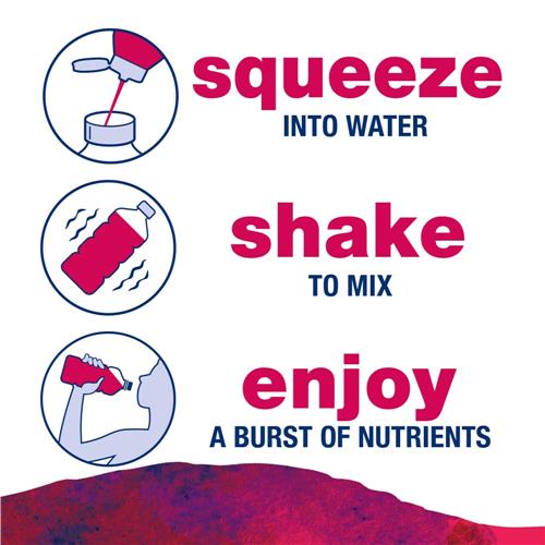 Bouteille d'optimisateur d'eau aux fruits vitaminée Kroger 48 ml