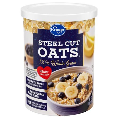 Avoine coupée en acier 100 % grains entiers Kroger 28 oz