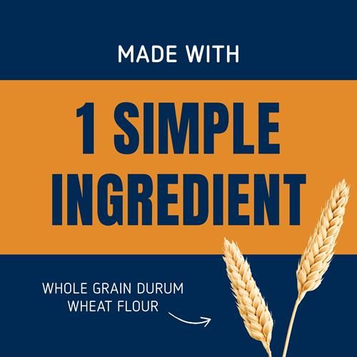 Pâtes Rotini Barilla Blé Entier, Boîte de 450 g - Pâtes sans OGM fabriquées avec 100 % de blé dur entier - Excellente source de fibres