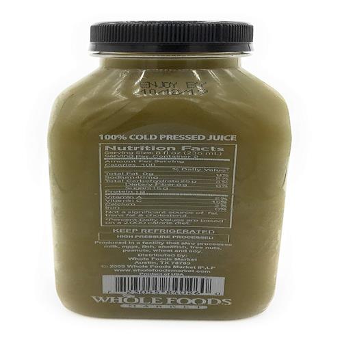 Whole Foods Market, Jus Urban Green, 473 ml