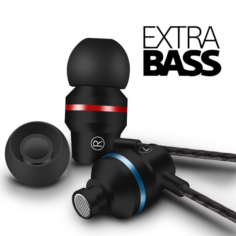 Écouteurs intra-auriculaires STEVVEX pour téléphone, stéréo, basse, casque filaire en métal, écouteurs HiFi avec micro pour téléphones portables