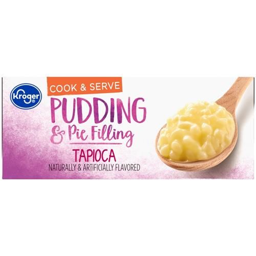 Préparation pour pouding et garniture de tarte au tapioca Kroger 92 g