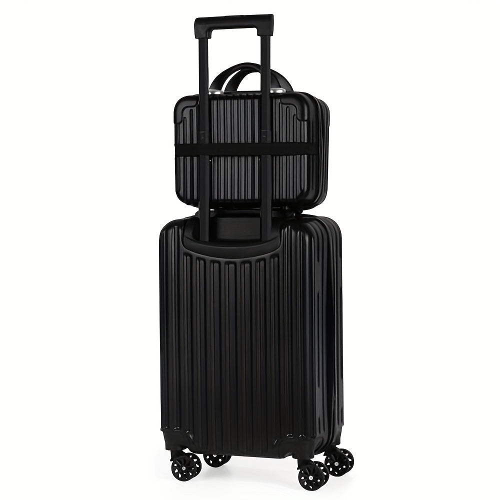 Ensemble de 2 valises à roulettes – bagage cabine 20 po et sac à bandoulière 14 po
