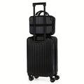 Ensemble de 2 valises à roulettes – bagage cabine 20 po et sac à bandoulière 14 po
