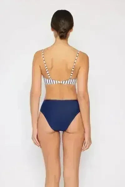 Ensemble de bikini rayé Marina West Swim