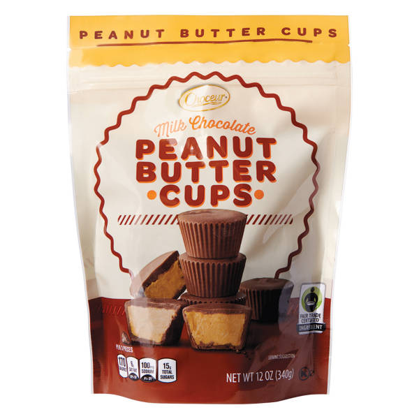 Coupes au beurre d'arachide Choceur, 340 g