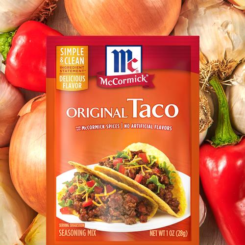 Mélange d'épices à tacos original McCormick, 28 g