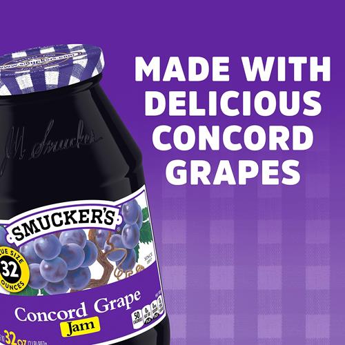 Confiture de raisins Concord Smuckers, 907 g