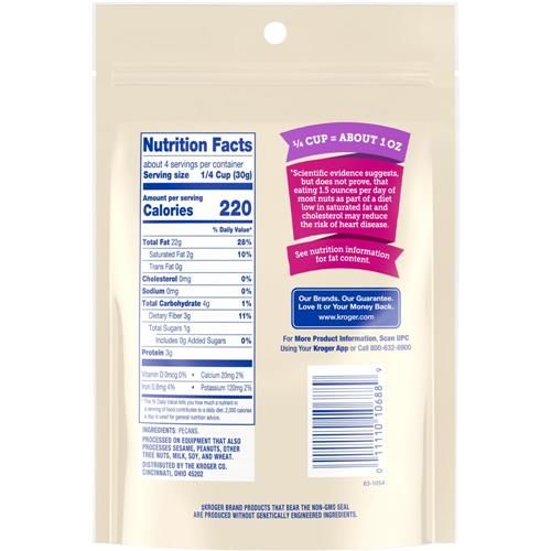 Kroger Morceaux de noix de pécan 113 g