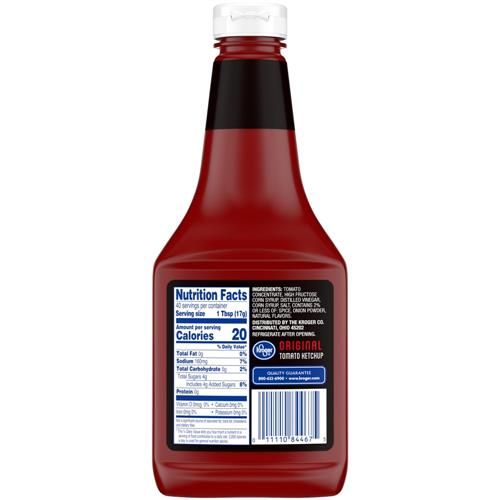 Ketchup de tomates original Kroger 680 g