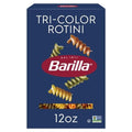 Pâtes Rotini Barilla Tricolores, Boîte de 340 g - Pâtes Sans OGM à Base de Semoule de Blum Dur - Pâtes Certifiées Casher