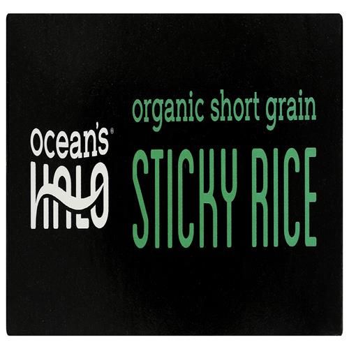 Riz gluant à grains courts biologique Oceans Halo, 907 g