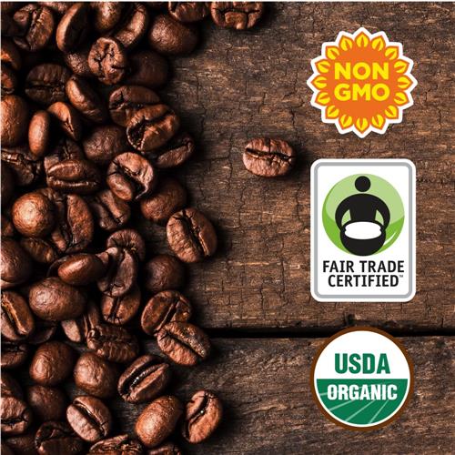 Café moulu biologique décaféiné Simple Truth 100 % péruvien torréfaction moyenne 311 g