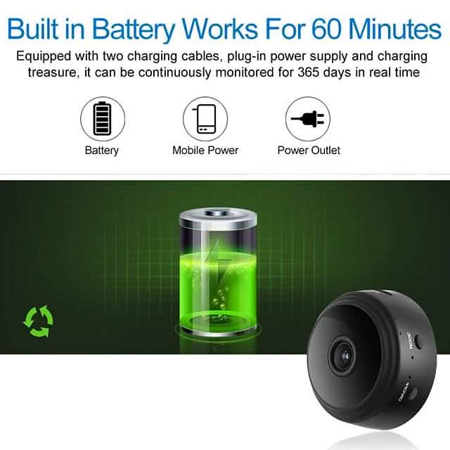 Mini caméra IP A9 Full HD 1080P