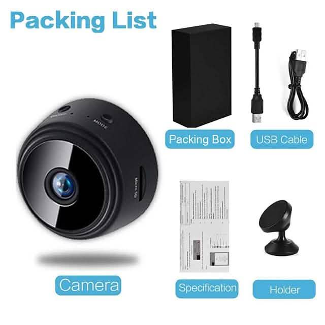 Mini caméra IP A9 Full HD 1080P
