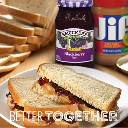 Confiture de mûres sans pépins Smucker's, 510 grammes