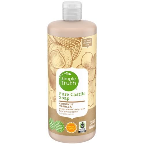 Simple Truth Savon de Castille Pur Noix de Coco Vanille 32 fl oz