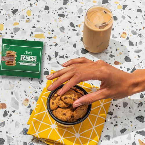Tates Bake Shop Petits biscuits aux pépites de chocolat, 10 paquets collation