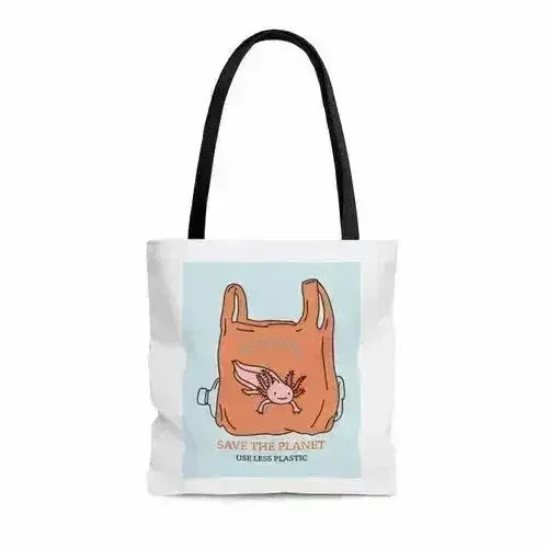 Sac cabas moyen « Save Axolotl Edition »