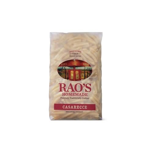 Pâtes Casarecce faites maison Raos, 453g, fabrication artisanale, qualité supérieure, à base de semoule de blé dur, coupées à la filière en bronze traditionnelle, importées d'Italie