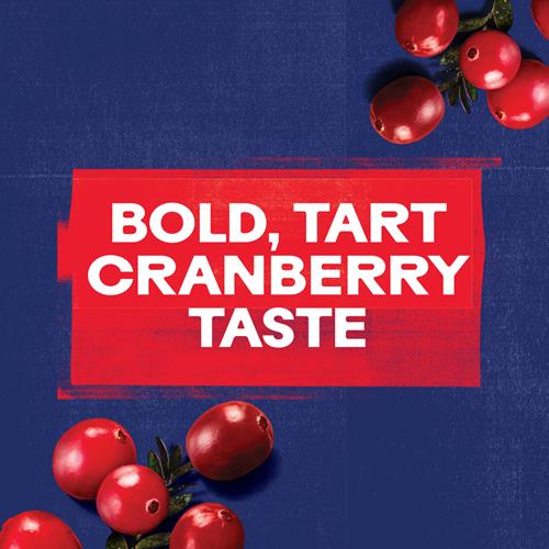 Boisson aux canneberges Ocean Spray zéro sucre, Boisson aux canneberges édulcorée à la stévia, Bouteille de 1,89 litre