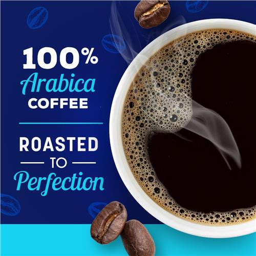 Kroger Café moulu torréfaction moyenne à moitié décafeïné 680 g