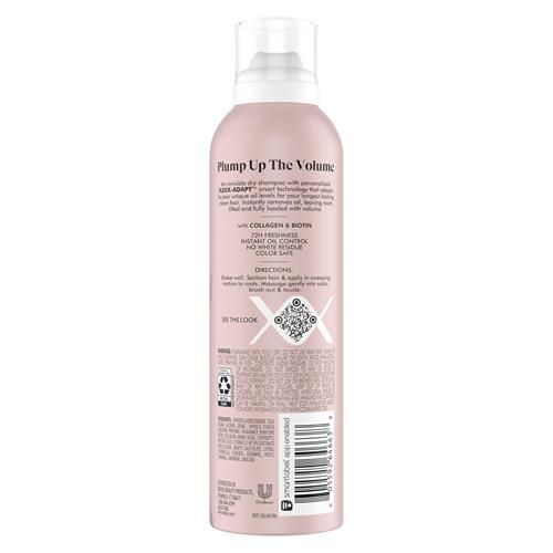 Nexxus Volume Refresh Shampooing Sec Régulateur de Sébum & Volumisant Tenue 72H Fraîcheur Technologie Flexx-Adapt 142g