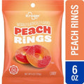 Kroger — Sac de bonbons Gummy Rings à la pêche de 170 g