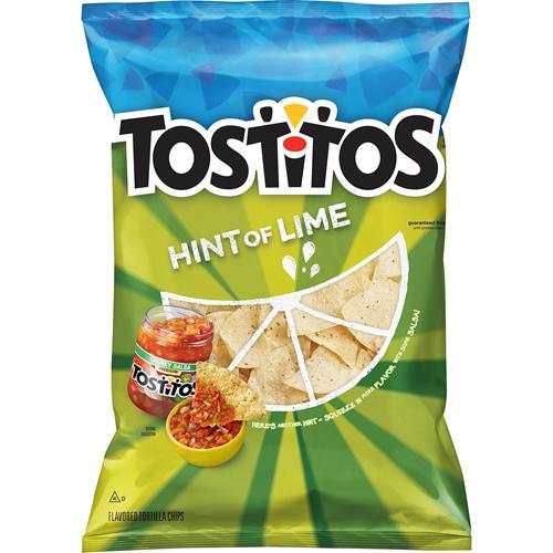 Tostitos Croustilles Tortilla Saveur Lime, Sac de 311 g