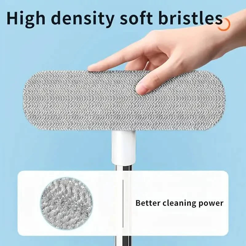 Brosse de nettoyage multifonctionnelle pour verre et moustiquaires