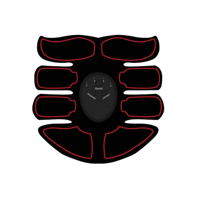 Ceinture de modelage abdominale avec stimulateur musculaire