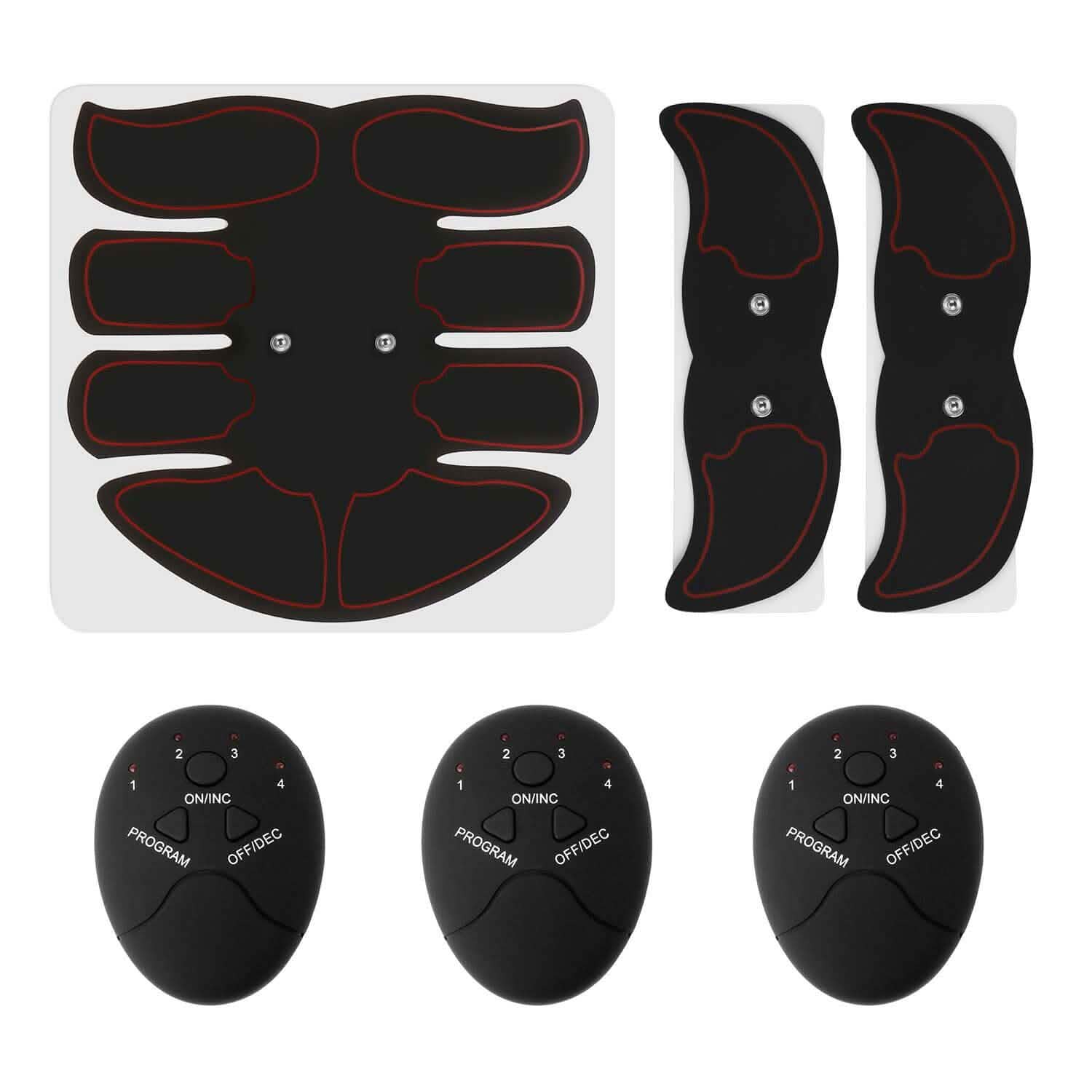 Stimulateur abdominal EMS avec 6 modes